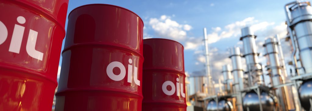 Os principais tipos de petróleo em barris